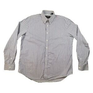 Hart Schaffner Marx HSM 1887 Men's XL Multicolor Check Button Down SEE DESCRIPTI